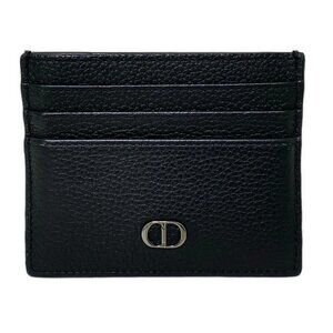 DIOR/Christian Dior - Black Leather Card Case